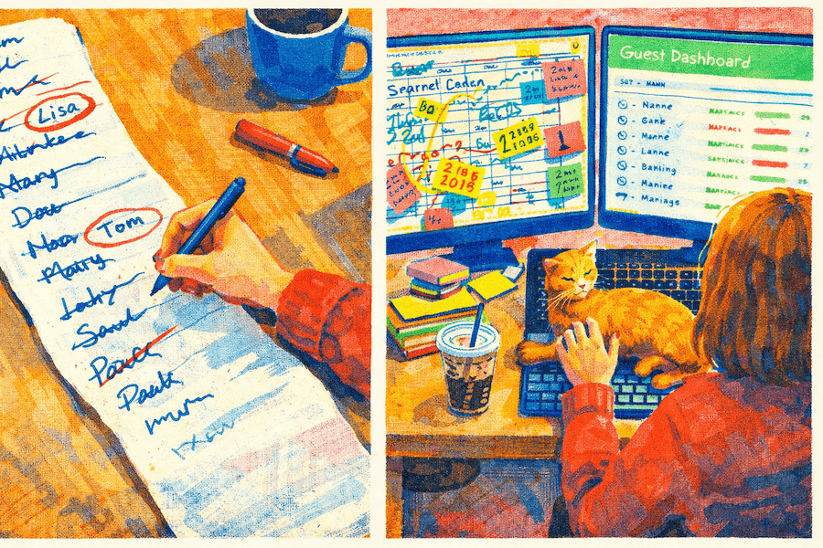 Lista gości na wesele: Excel czy narzędzie online?