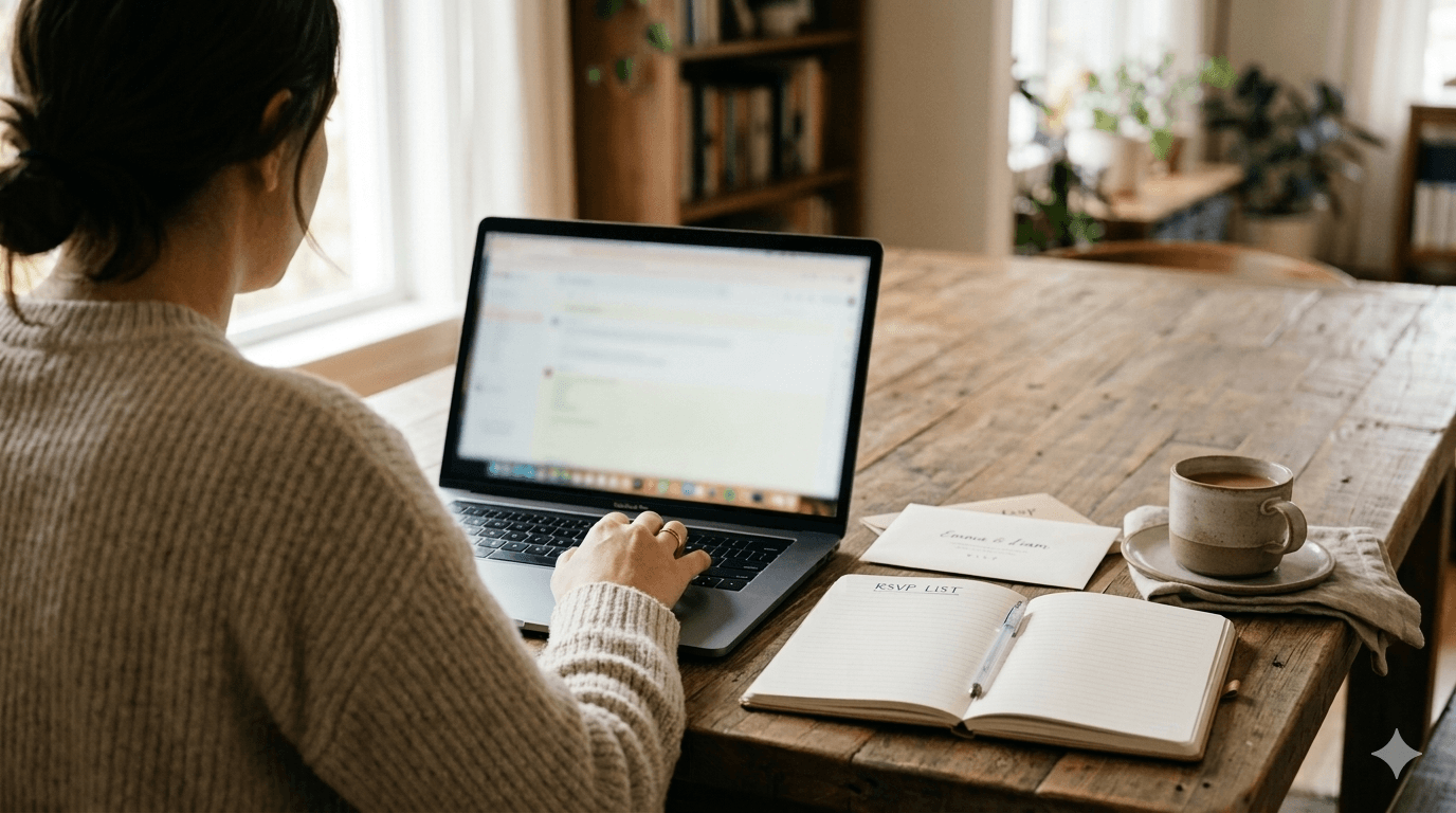 Jak zbierać potwierdzenia RSVP online na wesele