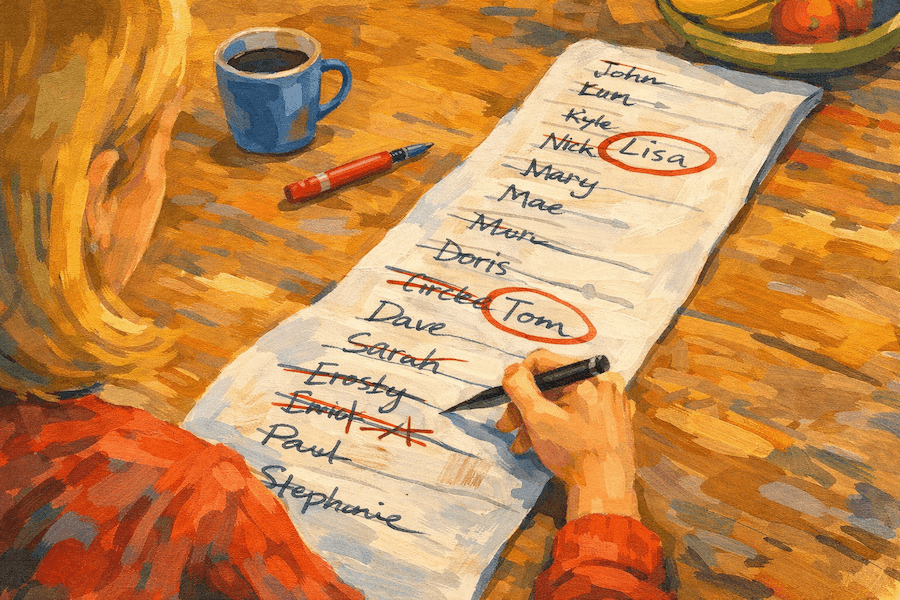 How to Organise a Wedding Guest List Step by Step