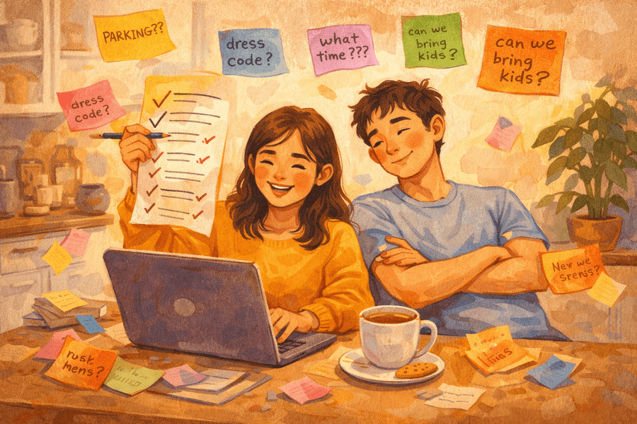 Co powinna zawierać strona ślubna